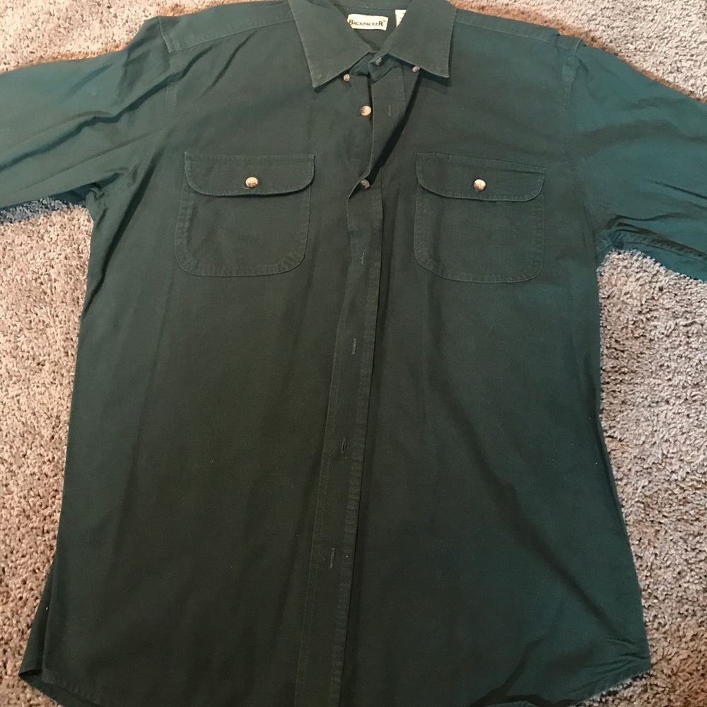 Backpacker Men’s XL button down